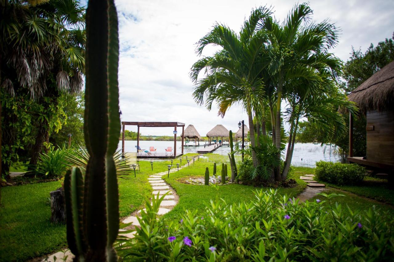 Casa Shiva Bacalar By Mij Bed & Breakfast Bagian luar foto