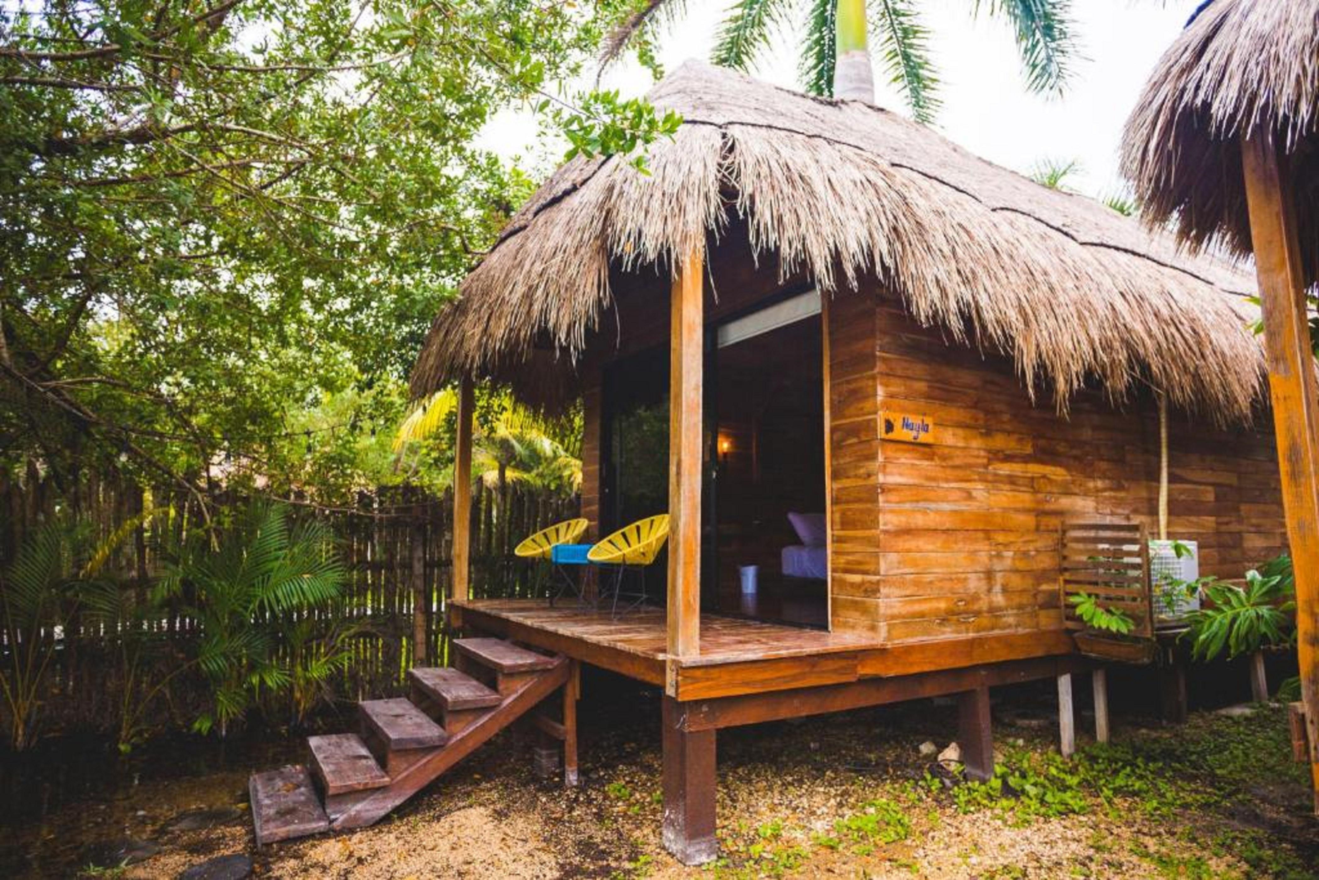 Casa Shiva Bacalar By Mij Bed & Breakfast Bagian luar foto