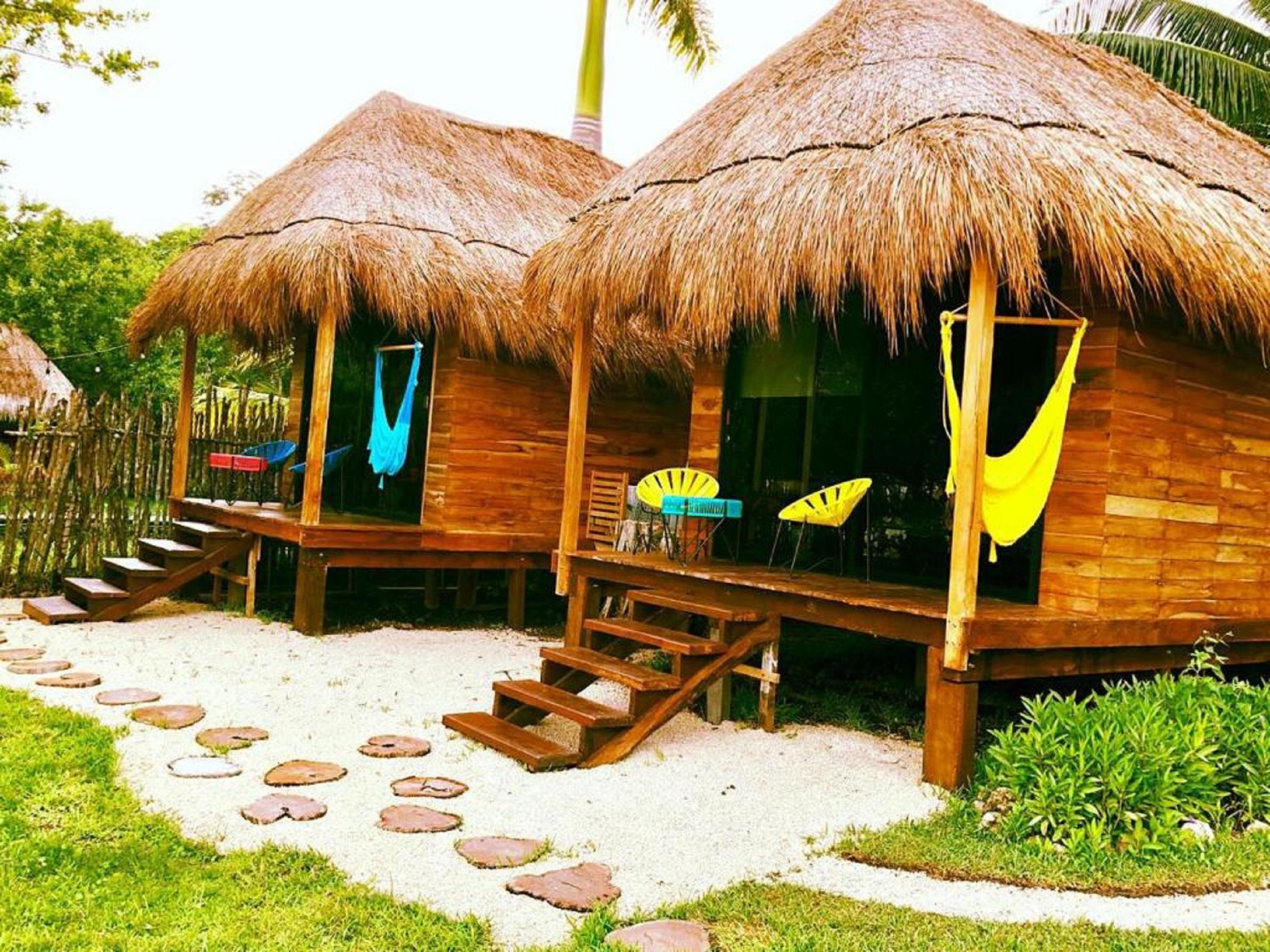 Casa Shiva Bacalar By Mij Bed & Breakfast Bagian luar foto