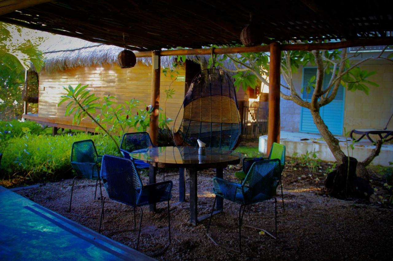 Casa Shiva Bacalar By Mij Bed & Breakfast Bagian luar foto