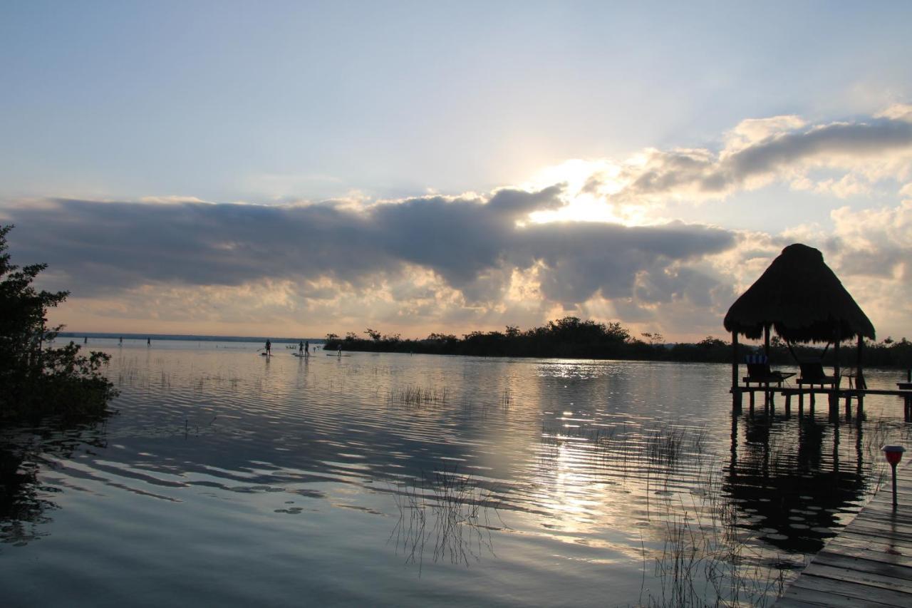 Casa Shiva Bacalar By Mij Bed & Breakfast Bagian luar foto